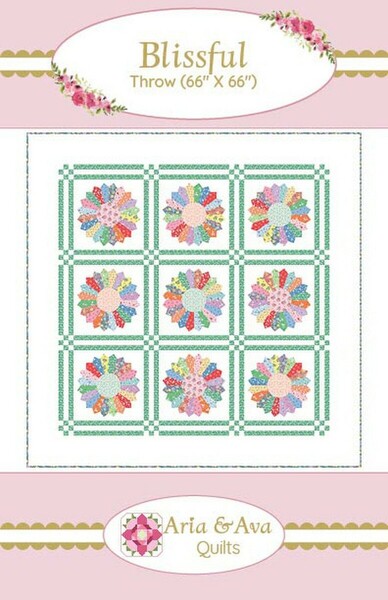 Riley Blake Designs Aria & Ava Quilts Blissful Quilt Pattern