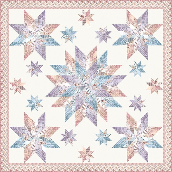 Riley Blake Designs Modern Prairie Ma's Morning Star Quilt Pattern