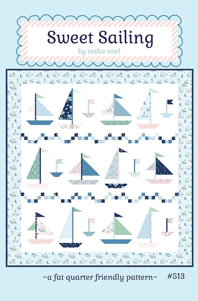 Riley Blake Designs Tasha Noel Sweet Sailing Quilt Pattern