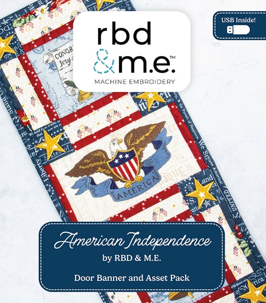 Riley Blake Designs American Independence by RBD and ME Door Banner and Asset Pack