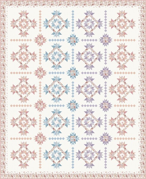 Riley Blake Designs Modern Prairie Wildflower Fields Quilt Pattern
