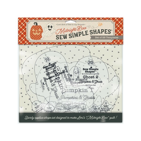 Riley Blake Designs Lori Holt Midnight Boo Sew Simple Shapes