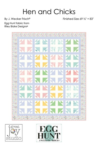 Riley Blake Designs J. Wecker Frisch Hen and Chicks Quilt Pattern