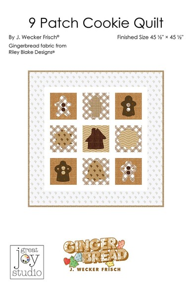 Riley Blake Designs J. Wecker Frisch 9 Patch Cookie Quilt Pattern