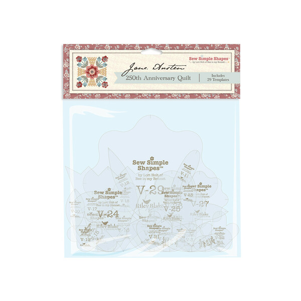 Riley Blake Designs Lori Holt Jane Austen BOM Sew Simple Shapes