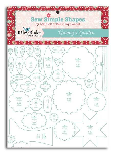 Riley Blake Designs Lori Holt Granny's Garden Sew Simple Shapes