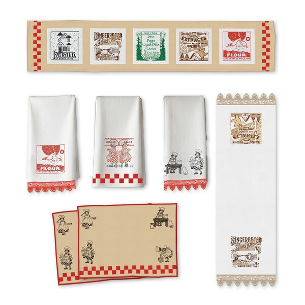 Riley Blake Designs A Taste of Gingerbread Asset Pack by Janet Wecker Frisch - Machine Embroidery