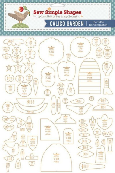 Riley Blake Designs Calico Garden Sew Simple Shapes