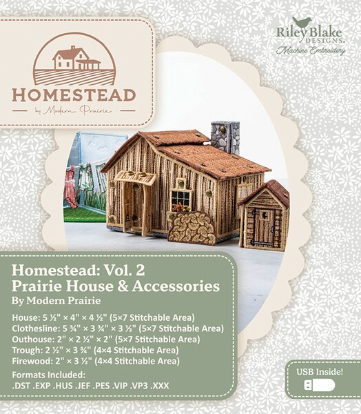 Riley Blake Designs Modern Prairie Homestead #5 - Post Office