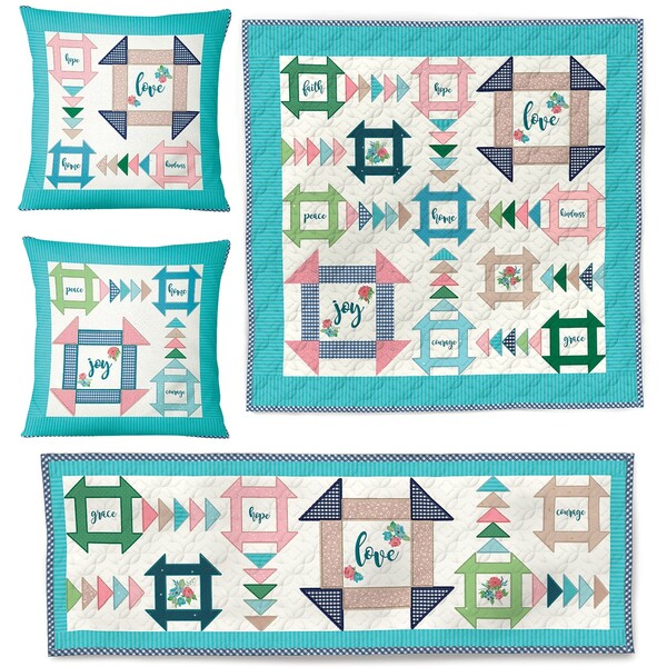 Riley Blake Designs Machine Embroidery Correspondence Projects