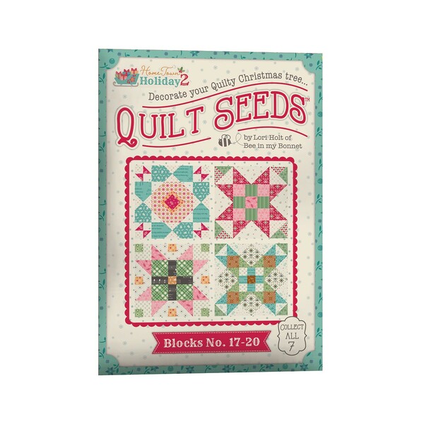 Riley Blake Designs Lori Holt Home Town Holiday 2 Quilt Seeds Blocks No. 17-20