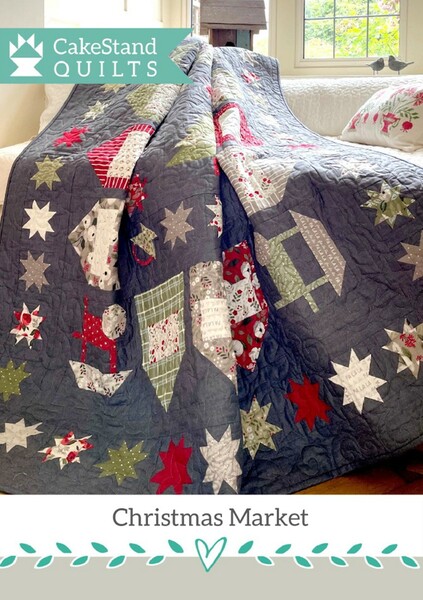 Riley Blake Designs CakeStand Quilts Christmas Market Quilt Pattern