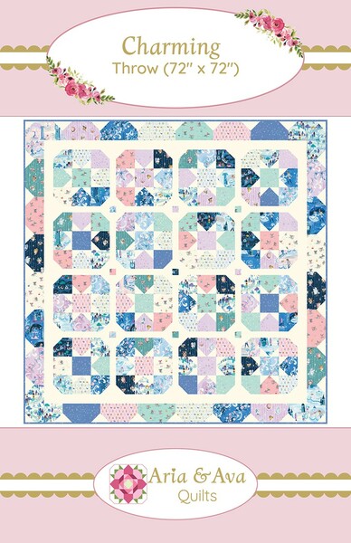Riley Blake Designs Aria & Ava Quilts Charming Quilt Pattern