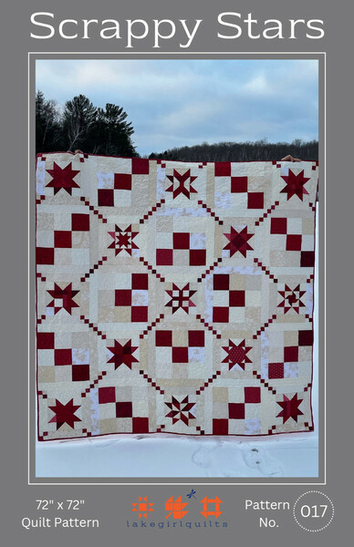 Riley Blake Designs Scrappy Stars by Lake Girl Quilts