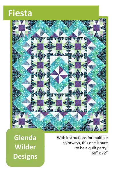 Riley Blake Designs Glenda Wilder Designs Fiesta Quilt Pattern
