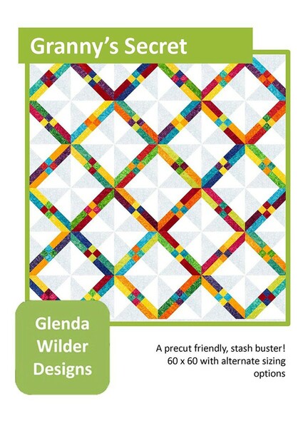 Riley Blake Designs Glenda Wilder Designs Granny's Secret Quilt Pattern