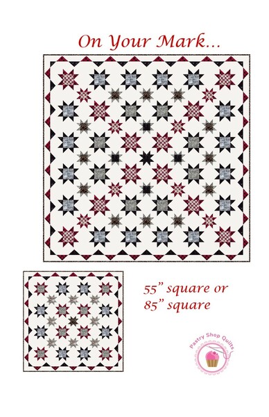 Riley Blake Designs Pastry Shop Quilts On Your Mark Quilt Pattern