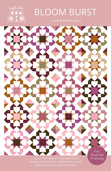 Riley Blake Designs Quilt Cakes Bloom Burst Quilt Pattern