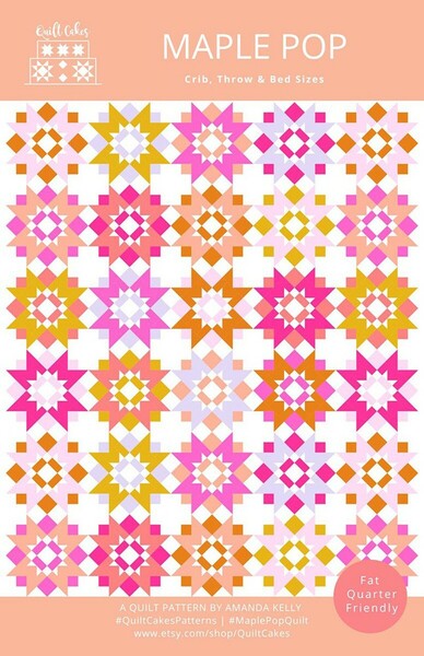 Riley Blake Designs Quilt Cakes Maple Pop Quilt Pattern