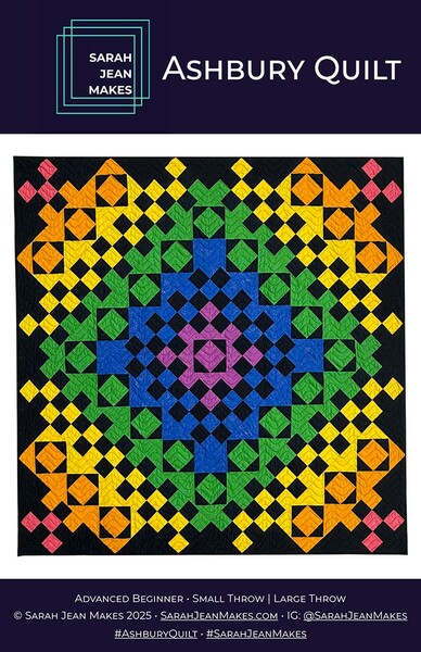 Riley Blake Designs Sarah Jean Makes Ashbury Quilt Pattern