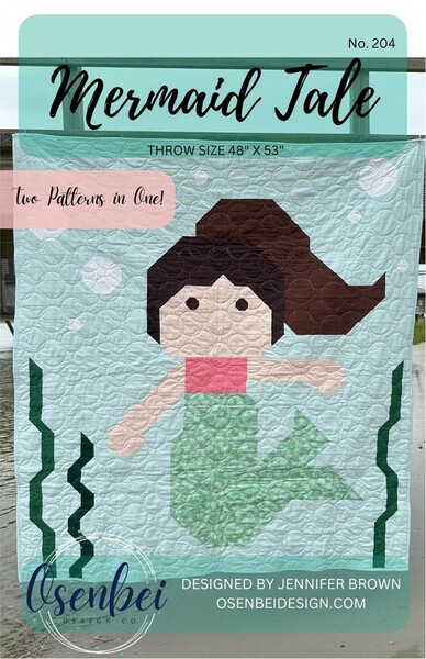 Riley Blake Designs Osenbei Design Co. Mermaid Tale Quilt Pattern