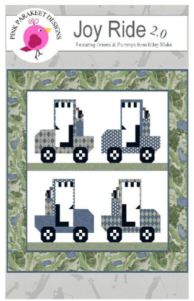 Riley Blake Designs Pink Parakeet Designs Joyride 2.0 Quilt Pattern