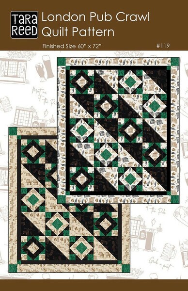 Riley Blake Designs Tara Reed Pub Crawl Quilt Pattern