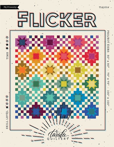 Riley Blake Designs Taralee Quiltery Flicker Quilt Pattern