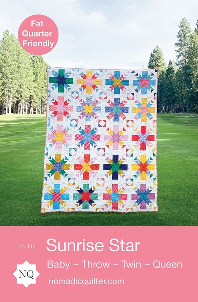 Riley Blake Designs Nomadic Quilter Sunrise Star Quilt Pattern
