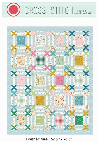Riley Blake Designs Westwood Acres Cross Stitch Quilt Pattern