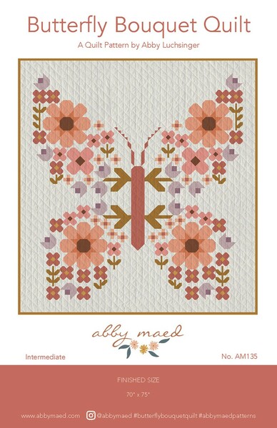 Riley Blake Designs Abby Maed Butterfly Bouquet Quilt Pattern
