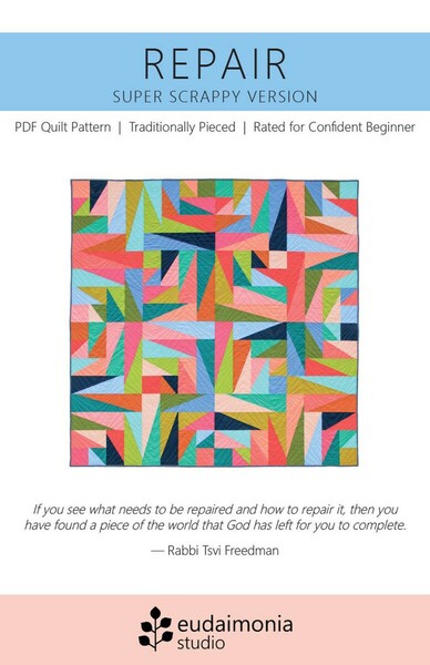 Riley Blake Designs Eudaimonia Repair Quilt Pattern