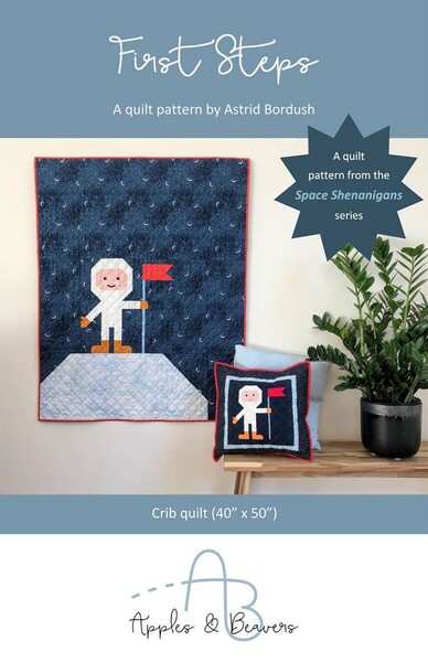 Riley Blake Designs Apples & Beavers First Steps Quilt Pattern