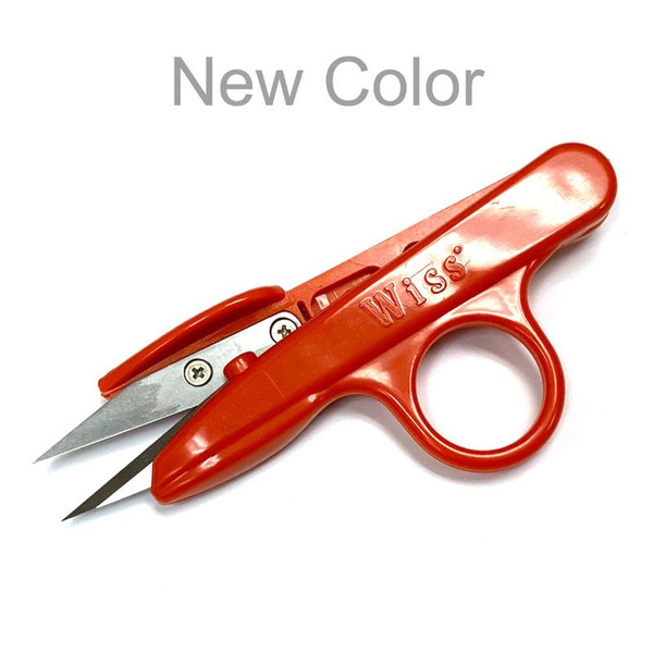 12658: Wiss W1570 4-3/4" Quick Clip Thread Trimmers Snips, Stainless Steel Replaceable Blades, 1" Cut