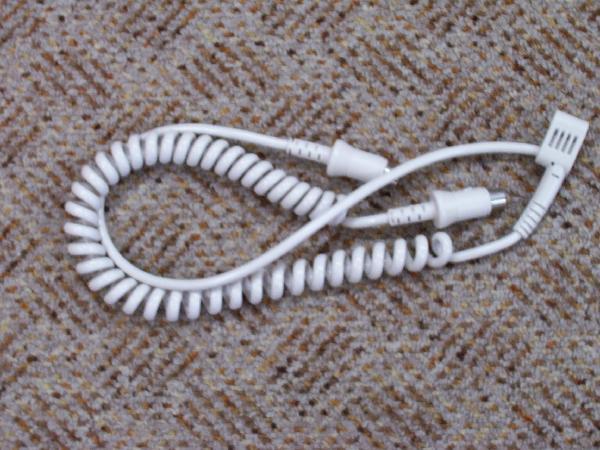 Silver Reed 07045230 Replace Curl Cord Coil Cable for Electronic Knitting Machines SK560 SK580 SK830 SK840, SK860 SK890 EC1 Usually Included