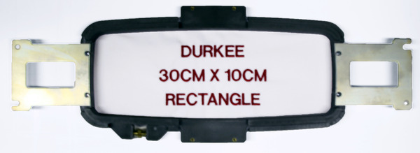 26774: Durkee 11.75"x4" Rectangle Single Hoop - Brother & Babylock 6-10 Needle