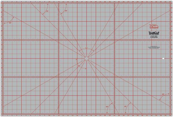 dritz 24x36 gridded cutting mat