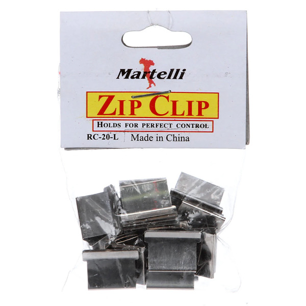 Martelli RC20L Replacement Zip Clips 20 Pack Large for ZC01318