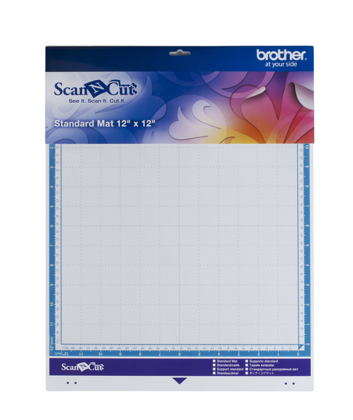 84498: Brother CAMATSTD12 Purple Standard Tacky Adhesive Mat 12x12" for Scan N Cut CM100DM CM250 CM350 CM350H CM350R CM550DX CM650W