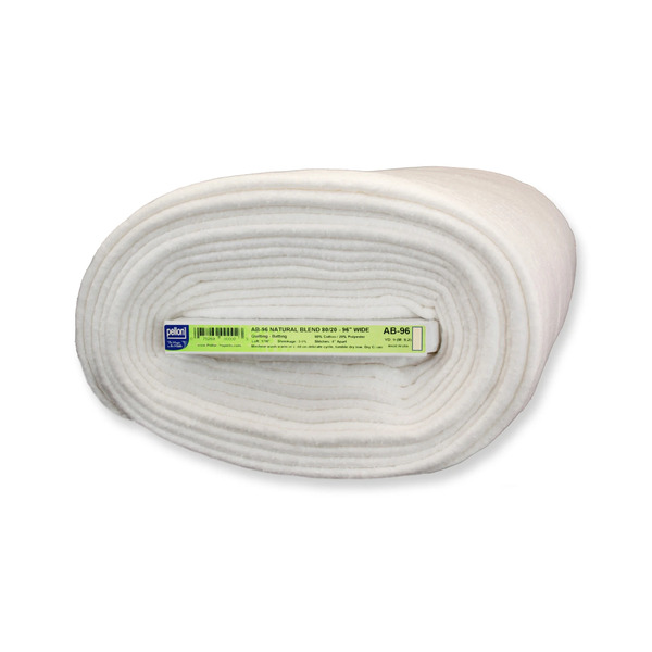 Pellon AB-96 Natures Touch Natural Blend 80/20 Batting No Scrim 96in x 9yd Bolt