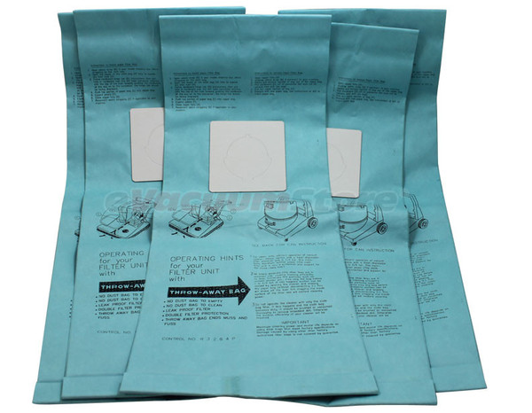 Bissell 332844-10 Wide Area Vac Bags Case of 50 (5Pkx10) BG-CC24 BG-CC28