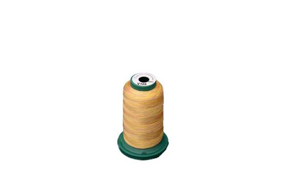 57790: DIME Medley V105 Variegated Polyester Embroidery Thread by Exquisite 40wt 1000m Snap Spool