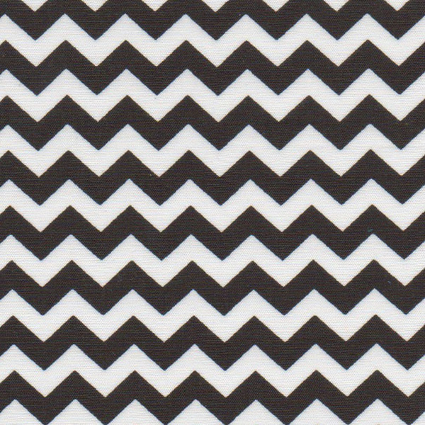 Fabric Finders 15 Yd Bolt 9.33 A Yd 1402 Black Chevron 100% Pima Cotton Fabric 60 inch