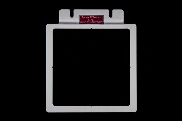 66707: Durkee 5"x5" EZ Tubular Hoop 3/16" Aluminum Frame for Existing Multi-Needle EZ Frames