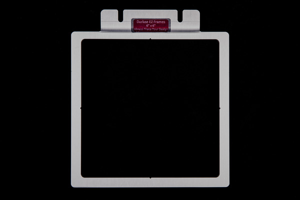 Durkee 6"x6" EZ Tubular Hoop 3/16" Aluminum Frame - For use with existing Multineedle EZ Frames