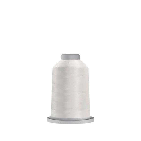 Fil-Tec Glide Trilobal 40wt Polyester Thread 1,100 yd Mini King Spool - 10000 White