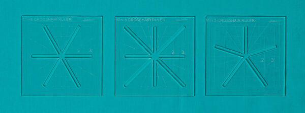85261: Westalee WA-CHSMINISET 3 pc Mini 4.5" Cross Hair Square Set includes 5, 6 , and 8 Point