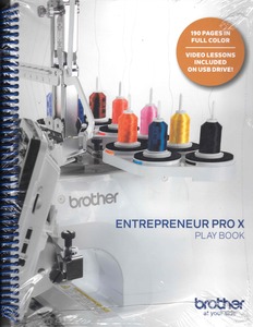 90246: Brother SAPRBOOK Playbook PR Series PR1050X PRO X, Babylock Enterprise BNT