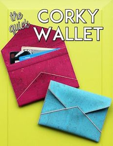 Sassafras Lane Designs SASSLN0062 The Quick Corky Wallet