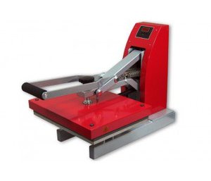 90541: HPN CLAM1115 Red 11x15" Digital Heat Transfer Press Clam Shell HTV Machine, Online Only